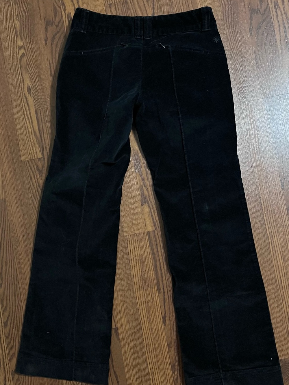 Athleta Black Velvet Women's Jeans - Classic Straight Leg